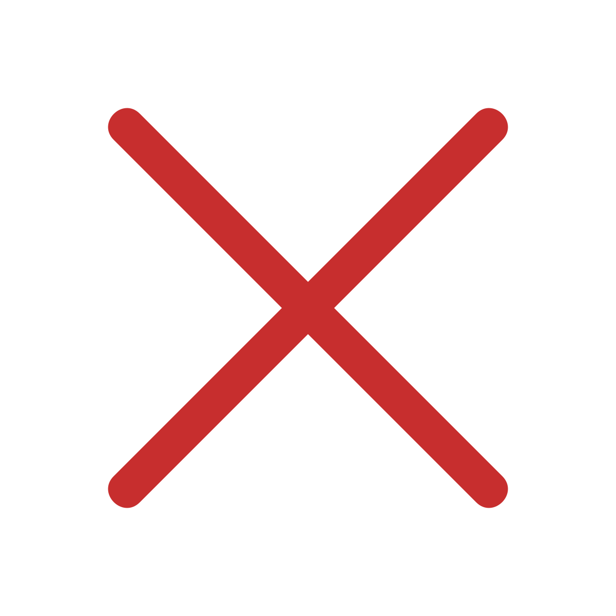 Red X